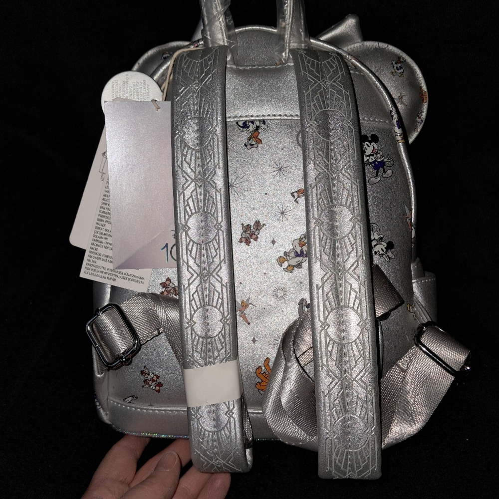 Disney 100th Loungefly Mini Backpack - Picture 5 of 6